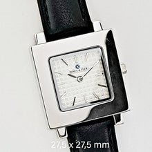 Square watch front stainless steel 27,5 x 27,5 mm